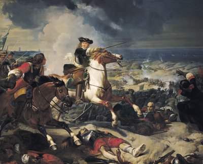 Battaglia delle Dune, 14 giugno 1658, 1837 da Charles Philippe Lariviere